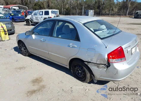 2008 Kia Spectra Ex z USA, uszkodzony, nr VIN KNAFE121385558976